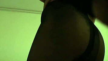 Teen emo Emily teases the camera!