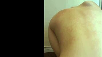 I whimper as cute redhead teen 18+ cums hard from vibrator