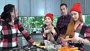 holiday season just got wild with family freeuse fun featuring serena hill and violet spice, ya know!