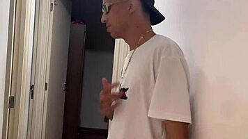 cousin catches relative in shower