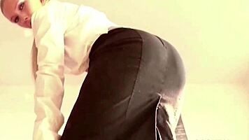 Little mouse, suck my cock after the meeting!