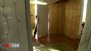 Donna Red gets fucked hard by a big black cock and takes a facial