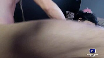 Lizbeth feels the thrill of her voluptuous curves and natural big tits in nature.