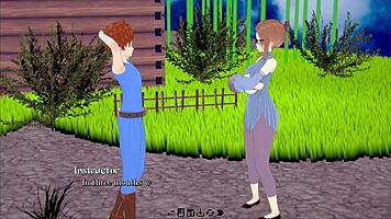 Heavenly Peaks - New NSFW Hentai Game with Groping and 3D Cartoon Teens