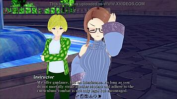 Heavenly Peaks - New NSFW Hentai Game with Groping and 3D Cartoon Teens