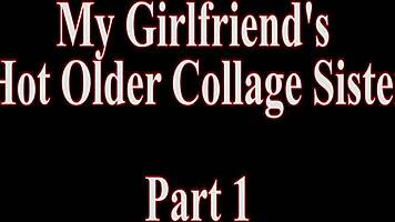 Mia Vallis, Girlfriend's Hot College Step Sister, In Cfnm Action