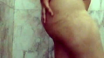 Hey, wanna watch my new girlfriend fingering in the bathroom?