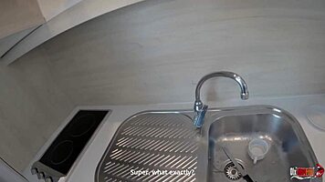 Stepsister Sucks Dick Instead Of Candy And Gets Cum In Mouth