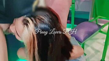 Pinay SCANDAL threesome with TEEN sucking BIG TITS in ASIAN reality!