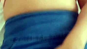 Sexy Morena Masturbates Her Hairy Pussy