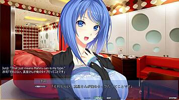 Mahiru loses virginity to college athlete in doggystyle!