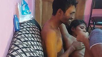 Homemade threesome with hanif mst sumona and manik mia in blowjob cowgirl and doggystyle