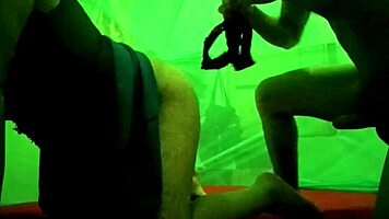 Beautiful slim lady with long hair dominates in delicious prostitute sex, chapter 2