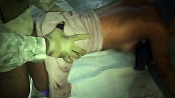 arab slave drops booty first time in public 23km outside army base