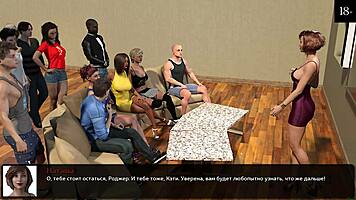 In this hentai, she gets her ass fucked publicly