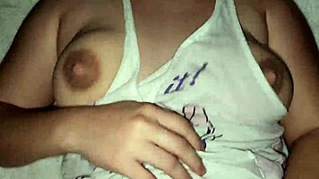 My chubby sister-in-law's hairy pussy gets explored for the first time