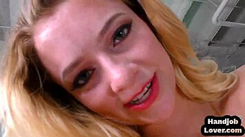 hey, watch this amateur teen 18+ strip and jerk off hard dick in pov