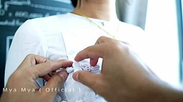 does the beautiful teacher love banging her ass?