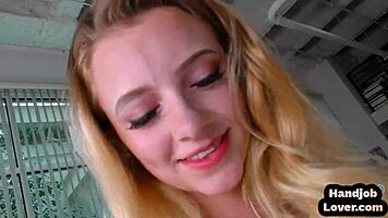 hey, watch this amateur teen 18+ strip and jerk off hard dick in pov