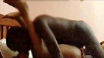 sexy ebony milf deepthroats and rides dick