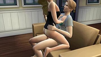 Fuck With Friend Ends In Blowjob In The Shower!