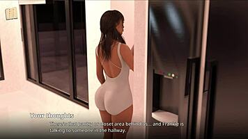 I watch racheal fingering her big ass until the game interrupts us