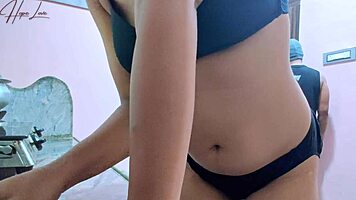 Hot Latina Intensely Fucks Her Stepbrother