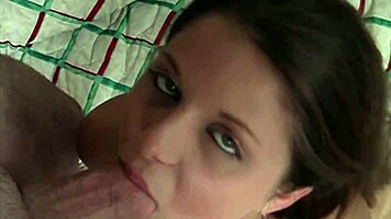 Horny Young 18+ Visits Alone Missy For Blowjob And Facial