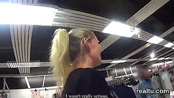 Stunning Czech Teen 18+ Teased At Mall And Nailed In POV Style. She Loved Every Second!