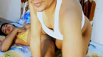 Young asian girl has romantic intercose declassified with a huge black cock