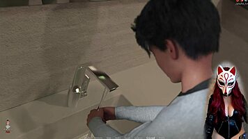 Playful Fox's Golden Boy: Masturbating To Big Cock And MILF Tits!