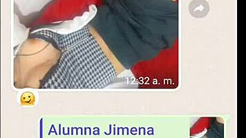 College girl begs to improve her grade part 2