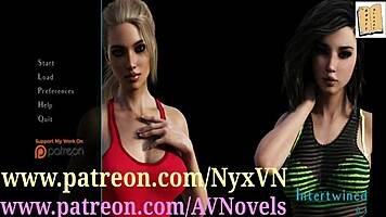 intertwined 1 meeting alexis in a casual 3d anime setting