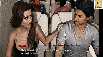 intertwined 1 meeting alexis in a casual 3d anime setting