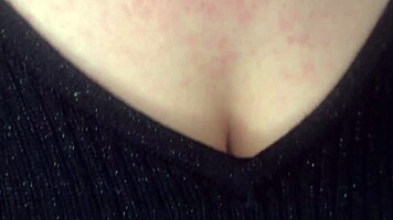 Japanese Teen's Huge Tits Fondled Intensely