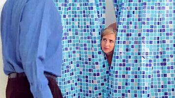 Naughty Boss's Step Daughter Sneaks Into My Shower for Taboo Fun