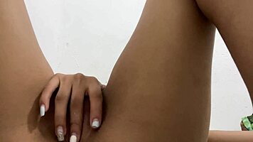 want to see this petite 18 year old playing with her sweet tight pussy?