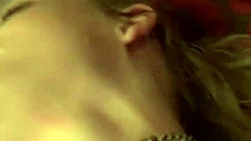 Hey, check out this nerdy blonde deepthroating like a whore in POV! 😈 Cum all over her glasses.