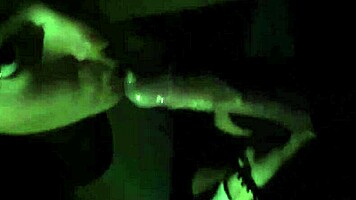 Flashing pussy and panties in a sexy mini skirt before public blowjob