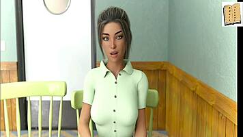 In being a dik, the kinky brunette teen chick route features big tits and ass in 3d anime