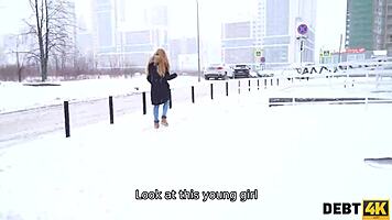 Debt4k Young 18+ Rose Wild Sucks Stranger's Boner in Rough POV Doggystyle Action