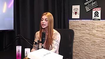 redhead begged for help but got wild in sheer lingerie first