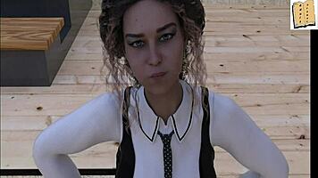 mature nurse bends over for big cock doggystyle pounding