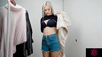 eva goes gloryhole, damn, so hot sucking huge cock!