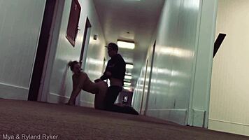 Hotel Hallway Sex: 18 Vs 28 And Pregnant