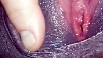 yo, check this young 18+ black teen's wet pussy getting fingered wide open in HD!