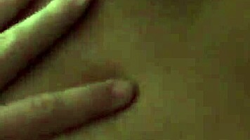 teen assisted from behind in pov