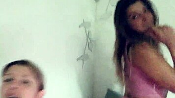 Mexican teen's wild homemade adventure with blonde babe