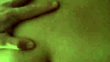 teen assisted from behind in pov