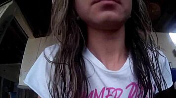 Mexican teen's wild homemade adventure with blonde babe